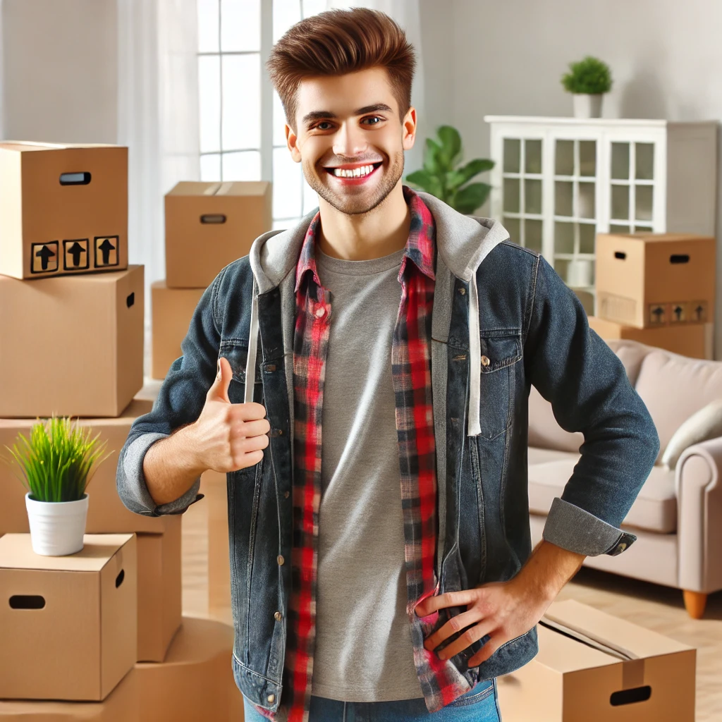 Cliente soddisfatto dopo il trasloco